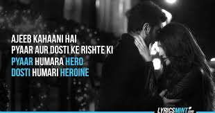 Pyar Humara Hero Dosti Humari Heroine Ae Dil Hai Mushkil Bollywood Quotes Love Dialogues Bollywood Love Quotes Our losses and betrayals and disappointments are gigantic in. ae dil hai mushkil bollywood quotes