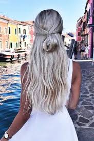 Whether you've got curly hair, straight hair, thick hair, or thin, fine hair, we rounded up the 13 prettiest, easiest half up half down hairstyles to copy. Prom Hairstyles For Long Hair To Look Gorgeous Crazyforus