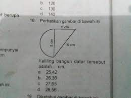 Sebelum mengerjakan latihan soal berikut ini. No 18 Keliling Bangun Datar Tersebut Brainly Co Id