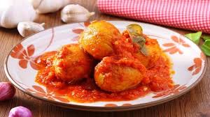 5 butir telur rebus 90gr cabai kriting merah 8 butir bawang merah 3 siung bawang putih 1 btg . Resep Telur Balado Cocok Disajikan Saat Makan Siang Nanti Yuk Coba Tribun Manado