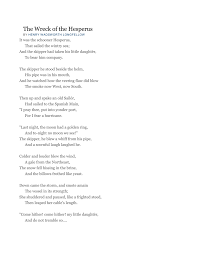 But it's alright, it's alright. It Was The Schooner Hesperus