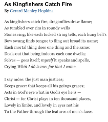Gerard Manley Hopkins This Is My All Time Favorite Poem Gerard Manley Hopkins Poem A Day Senior Quotes
