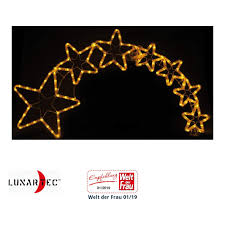 Lunartec Stern Mit Schweif Weihnachtsdeko Kometenschweif Mit 120 Leds Ip44 Weihnachtsstern Mit Schweif