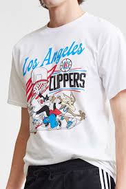 Junk Food Looney Tunes Los Angeles Clippers Tee Urban Outfitters Minimal Fashion Mens Tops Tees
