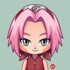 Draw Cute Sakura Haruno | #Naruto #Chibi #Timelapse - Youtube | Chibi, Anime  Chibi, Sakura Haruno