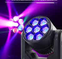 L-104 yeni 7x40w Rgbw 4in1 yıkama Zoom Led hareketli kafa ışık kulübü Dj  arı göz sahne ışıkları