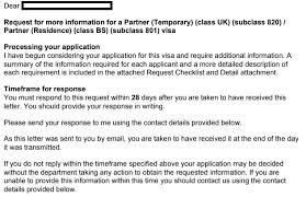 If you are going to the. 28 Days To Reply To Rfi Request From Immigration Australian Information