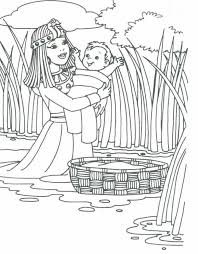 Maybe you would like to learn more about one of these? Printable Baby Moses Basket Coloring Page Novocom Top