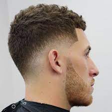Instead of dropping down, this mid bald fade follows a line around the head below the crown. Pin On Fade Haircuts