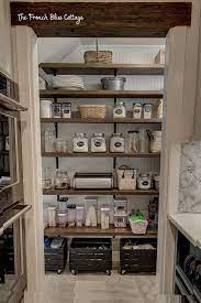 Diy pantry shelves with pull out drawers. Remodeled Kitchen Pantry Under The Stairs