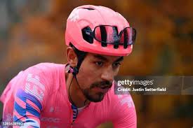 Nicholas Dlamini of South Africa and NTT Pro Cycling Team