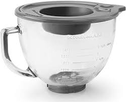 kitchenaid 5 qt. tilt head glass bowl