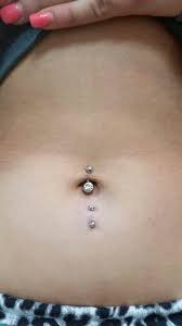 Two Belly Buttons Piercings For Girls Bellybutton Piercings Belly Button Piercing