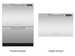 Its height allows setting it under or near the sink. Fisher Paykel Dishwasher Drawers Vs Standard Dishwashers Review