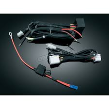Being on the left side of the bumper, short trailer wiring might not reach and you could need an extension. Kuryakyn Plug And Play Trailer Wiring And Relay Harness 7672 Harley Davidson Motorcycle Dennis Kirk