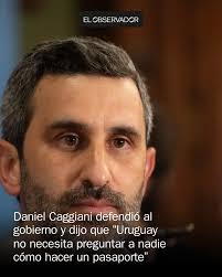 Cuando viajes a Europa o Japón llevate a Caggiani para que les diga éso a  los de migración que te van a pedir el pasaporte...