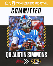 Ole Miss transfer QB Austin Simmons has signed with Missouri, Pete Nakos and @hayesfawcett3 reports🐯 Follow @Transferportal for all NCAA Transfer Portal news.