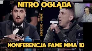 Kto będzie walczył w dziesiątej gali fame mma? Nitro Oglada Konferencja Fame Mma 10 Parke Vs Kasjo Youtube