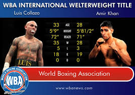 Carlos adames 157 vs alexis salazar 157. Collazo Vs Khan Tale Of The Tape World Boxing Association