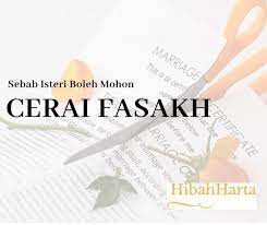 Seakan kisah drama tetapi ia adalah kisah benar. Sebab Yang Membolehkan Isteri Memohon Cerai Fasakh Hibah Harta