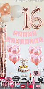 Find and purchase everything you need to make this arrangement. Amazon Com 16 Sweet Sixteen 20 Oz Stainless Steel Aqua Blue Tumbler Sweet 16 Party Supplies Sweet 16 Gifts For Girls Sweet 16 Decorations Sweet 16 Gift 16th Birthday Party Supplies 16th Birthday Gifts Kitchen Dining