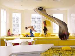Funky Home Interiors With Decorative Floors