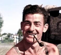 Oregon, August 1939. Unemployed lumber worker goes with his wife to the  bean harvest. Social Security number tattooed