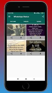 Whatsapp Status Saver Download Pics Videos For Android Apk Download You can also edit your name and edit your status by tapping on name and status fields.