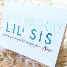 Shop Happy Birthday Card Sister on Wanelo via Relatably.com