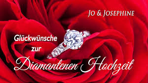 Wir haben sprüche, gedichte und textvorlagen für dich. Gluckwunsche Zur Diamantenen Hochzeit Youtube