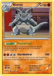 Es ist die weiterentwicklung von rihorn und die vorentwicklung von rihornior. Pokemon Rizeros 1