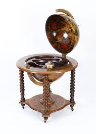 Vintage decorative cocktail globe, continental, drinks trolley, cabinet, c.1970. Modernist Globe Cocktail Cabinet Dry Bar Midcentury At 1stdibs
