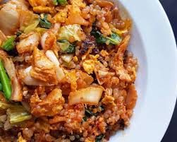 This Beautiful Kimchi Fried Rice From Elsie Yan Has Our Tummies Grumbling Make It At Home With Our Mira Fried Rice Kimchi Fried Rice Chicken Fried Rice Recipe