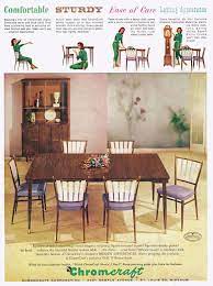 Remarkably Retro Chromcraft Dining Room Furniture 1961 Furniture Outdoor Furniture Sets Dining
