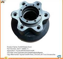 Toyota Forklift Brake Drum & Hub for 8fd30/Z30 Aftermarket Lift Truck  Accessories
