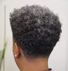 I Strongly Recommend The Taper Haircut In The Back To Anyone Who Is Considering Growing Out T Tapered Natural Hair Tapered Haircut Natural Hair Tapered Haircut