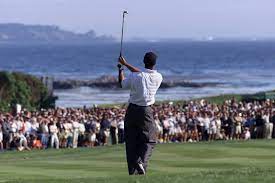 Tiger Woods In Action At The 2000 Us Open At Pebble Beach Abc News Australian Broadcasting Corporation