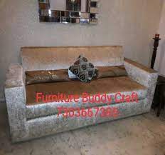 Black heavy floral chenille sofa fabric. Suede Fabric Sofa Repairing Service In Trilokpuri Delhi Furniture Buddy Craft