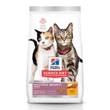 Or, if they are getting fat, this diet will help with weight loss. Hill S Science Diet Adult Multiple Benefit Chicken Recipe Dry Cat Food 15 5 Lbs Petco
