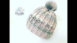 Verkaufe häkelset auch für anfänger geeignet stelle dein eigenen. Einfache Rippel Mutze Hakeln Super Fur Anfanger Youtube
