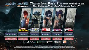 Maybe your favorite shonen jump character will be added as dlc. Jump Force Giorno Giovanna From Jojo S Bizarre Adventure Will Be Joining Jump Force Bandai Namco Entertainment Asia