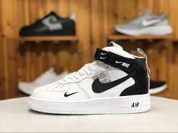 Nike Air Force 1 Black And White Price Nike Air Force 1 High White Black Aj7747 100 To Buy Nike Air Force High Nike Air Force Nike