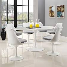 Modway Lippa 60 Oval Wood Top Dining Table White Oval Table Dining Modern Dining Table Tulip Dining Table