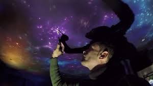 I needed to share with you, and i hope some thing you may be looking for in this article can be found by you. How To Paint Night Sky Galaxy Landscape Ceiling Mural Youtube