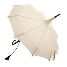 Amazon Com Lisbeth Dahl Cream Pagoda Shaped Umbrella Home Kitchen Umbrella Pagoda Umbrella Vintage Umbrella