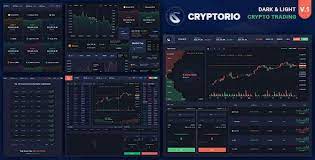 Cryptorio Cryptocurrency Trading Dashboard Html Template Cryptocurrency Trading Trading Html Templates