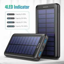 Check spelling or type a new query. No Box Trswyop Solar Power Bank 26800mah Solar Charger 3 Input 2 Output Portable Charger High Capacity Fast Charging External Battery Pack With Usb C Input For Smartphones Tablets And More Mobile