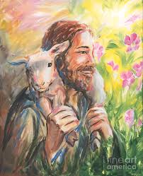 Check spelling or type a new query. Jesus Carries The Lost Lamb Home Painting By Melani Pyke