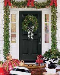 Madison Fraser Cordless Wreath Grandin Road Front Door Christmas Decorations Front Porch Christmas Decor Small Christmas Trees Decorated