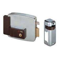 Serratura elettrica cisa per cancelli. Serratura Elettrica Cisa Ad Applicare Entrata 50 Mm Sinistra Doppio Cilindro Fisso Bricoman